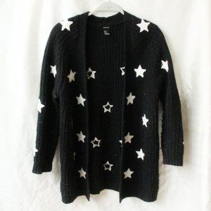 Fuzzy Star Cardigan